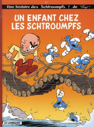 les schtroumpfs tome 25 - un enfant chez les schtroumpfs