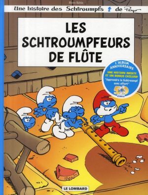 les schtroumpfs ; les schtroumpfeurs de flûte (ablum 50 ans )