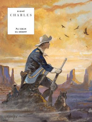 Au coeur du désert + ex-libris offert