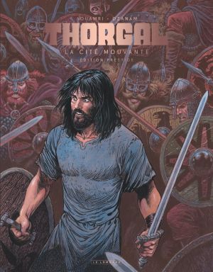 Thorgal Saga - La cité mouvante (éd. prestige n&b) + ex-libris offert