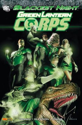blackest night ; green latern corps
