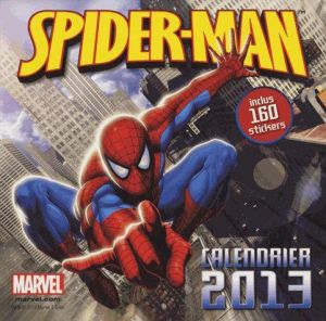 calendrier spider-man 2013