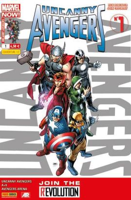 Uncanny Avengers tome 1 - Cover 1/2