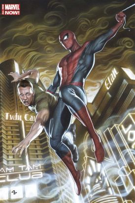Spider-man (2014) tome 1 (variant cover + T-Shirt L)
