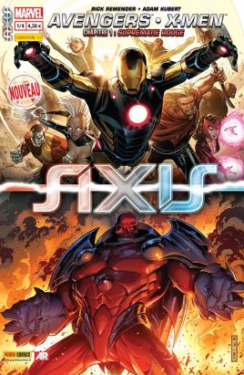 Axis tome 1 - cover 1/2 Jim Cheung