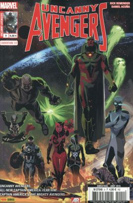 Uncanny Avengers tome 9 (cover 1/2)