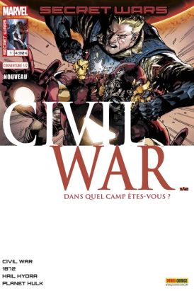 Secret wars : Civil war tome 1 - Cover 1/2 L. Yu