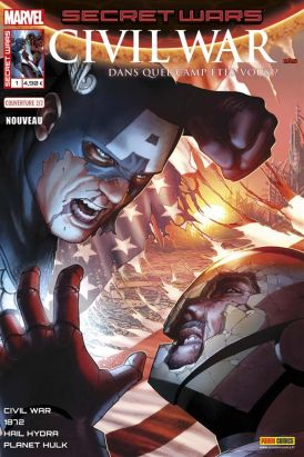 Secret wars : Civil War tome 1 - Cover 2/2 S. Mcniven