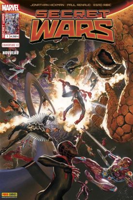 Secret wars tome 1 - Cover 1/2 Alex Ross
