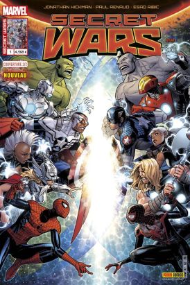 Secret wars tome 1 - Cover 2/2 J. Cheung