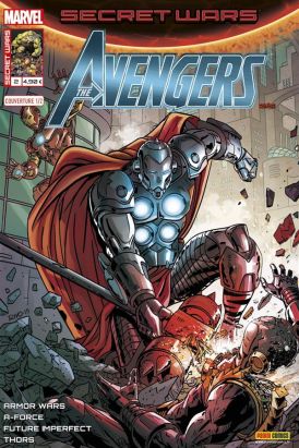 Secret wars : Avengers tome 2 - Cover de Rivoche (1/2)