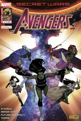 Secret wars : Avengers tome 2 - Cover de Molina (2/2)