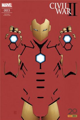 Civil War II tome 3 - cover exclusive Excalibur comics