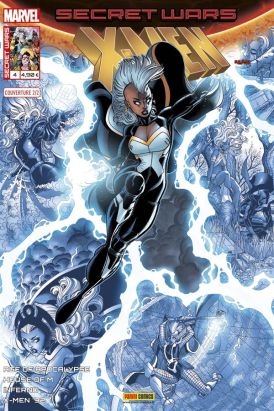 Secret wars : X-Men tome 4 - Cover 2/2 N.Bradshaw