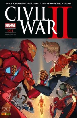 Civil War II tome 1 - cover 1/2