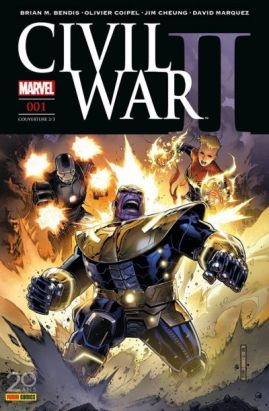 Civil War II tome 1 - cover 2/2