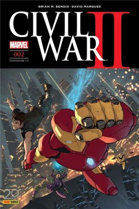 Civil War II tome 2 - cover 1/2