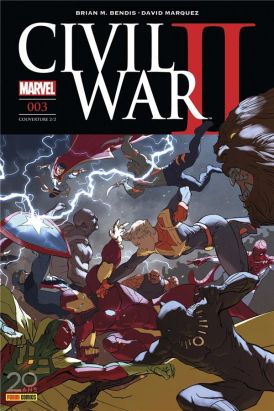 Civil War II tome 3  - cover 2/2