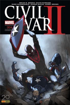 Civil War II tome 4 - cover 1/2