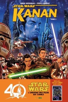 Star Wars - Kanan, le dernier padawan tome 1 + ex-libris