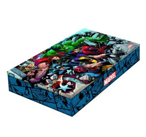 Les grandes batailles marvel - coffret métal