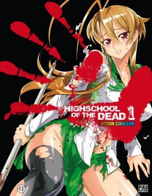 highschool of the dead tome 1 - édition couleurs