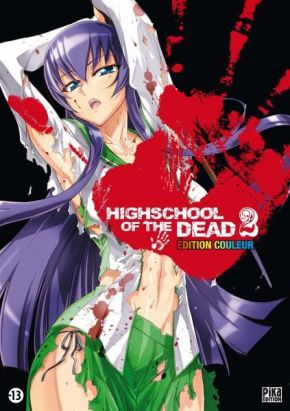 highschool of the dead tome 2 - édition couleurs
