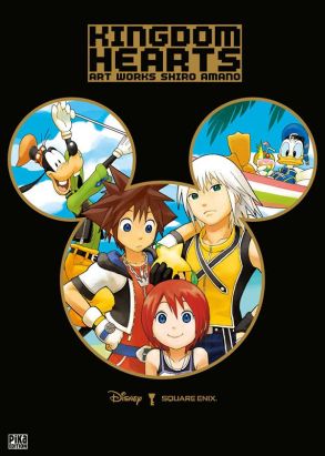 kingdom hearts - shiro amano art works