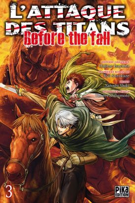L'attaque des titans - before the fall tome 3