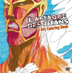 L'attaque des titans - art coloring book