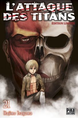L'attaque des titans tome 21 - édition limitée