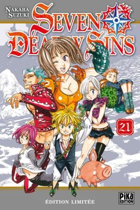 Seven deadly sins tome 21 - édition limitée
