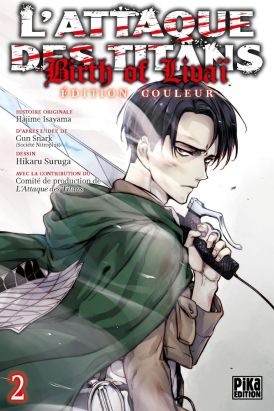 L'attaque des titans - birth of Livaï - édition couleur tome 2 L'attaque des titans - birth of Livaï - édition couleur tome 2