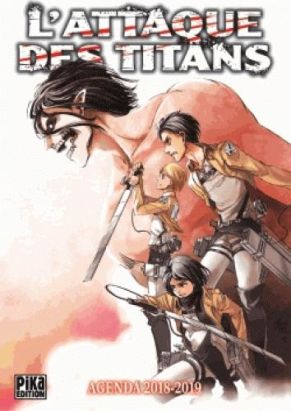 L'Attaque des Titans : agenda (édition 2018/2019)