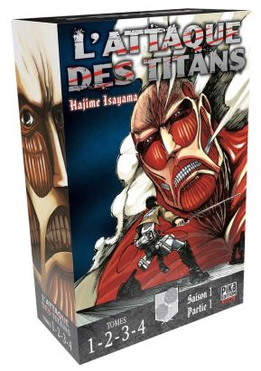 L'attaque des titans - coffret tomes 1 à 4