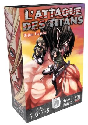 L'attaque des titans - coffret tomes 5 à 8