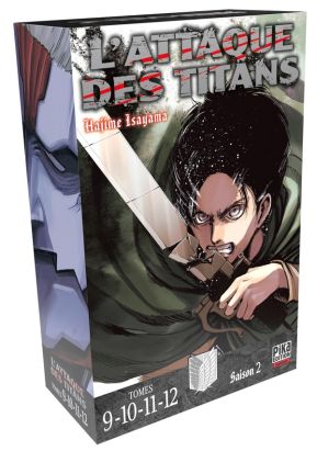 L'attaque des titans - coffret tomes 9 à 12