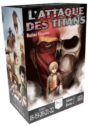 L'attaque des titans - coffret tomes 18 à 22