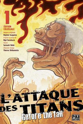 L'attaque des titans - before the fall - édition colossale tome 1