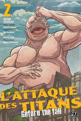 L'attaque des titans - before the fall - édition colossale tome 2