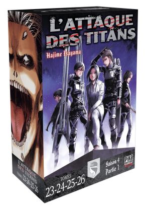 L'attaque des titans - coffret tomes 23 à 26 L'attaque des titans - coffret tomes 23 à 26