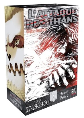 L'attaque des titans - coffret tomes 27 à 30 L'attaque des titans - coffret tomes 27 à 30