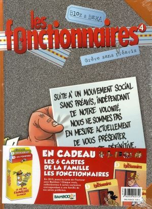 les fonctionnaires tome 4 - jeu des familles bamboo
