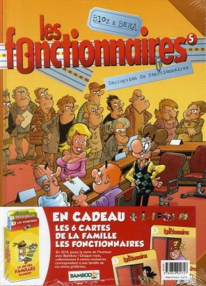les fonctionnaires tome 5 - jeu des familles bamboo