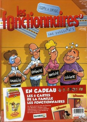 les fonctionnaires tome 7 - jeu des familles bamboo