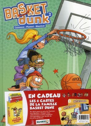 basket tome 2 - jeu des familles bamboo