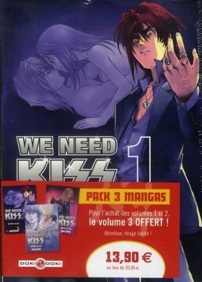 we need kiss pack decouverte tome 1 tome 2 tome 3 offert