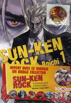 sun-ken rock tome 1 + badge offert
