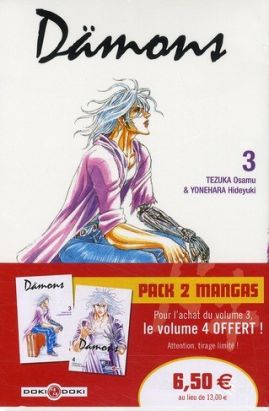 damons tome 3 et tome 4 - pack dont 1 gratuit