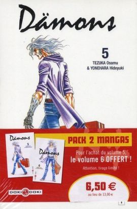 damons tome 5 et tome 6 - pack dont 1 gratuit